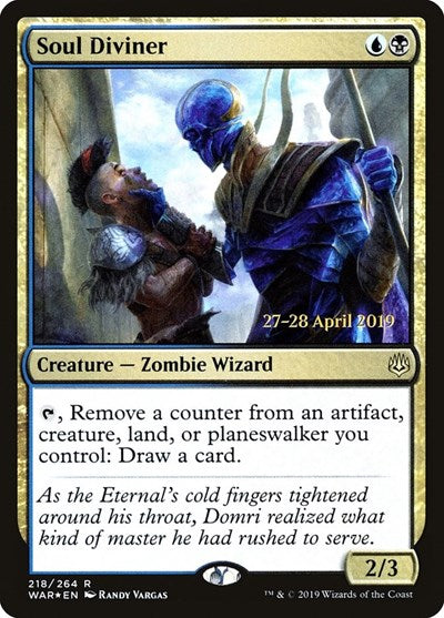 Soul Diviner (Promos: Prerelease Cards) Light Play Foil