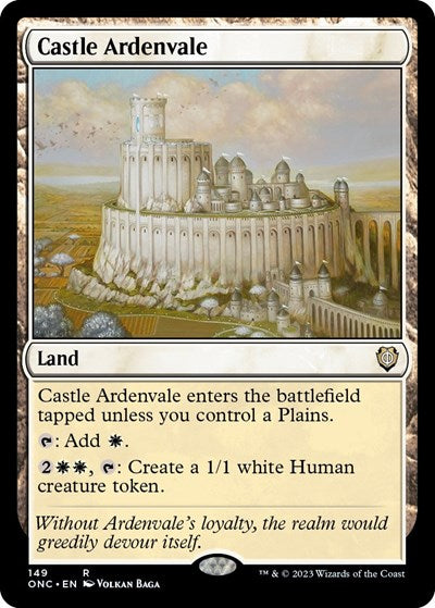 Castle Ardenvale (Commander: Phyrexia: All Will Be One) Near Mint