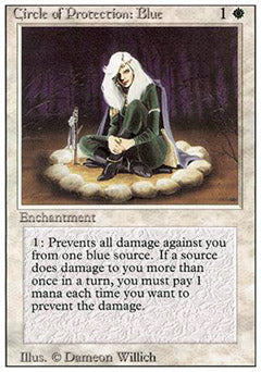 Circle of Protection: Blue (Revised) Damaged / Poor