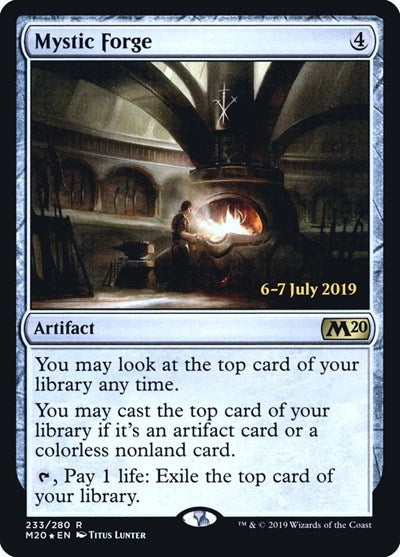 Mystic Forge (Promos: Prerelease Cards) Light Play Foil