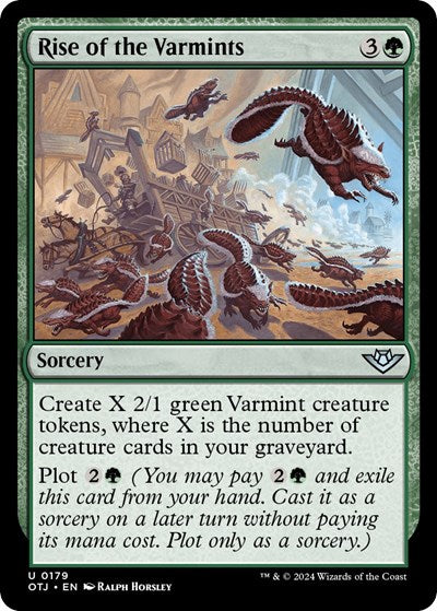 Rise of the Varmints (Outlaws of Thunder Junction) Light Play