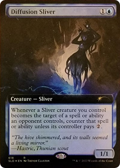 Diffusion Sliver (Extended Art) (Secret Lair) Near Mint Foil