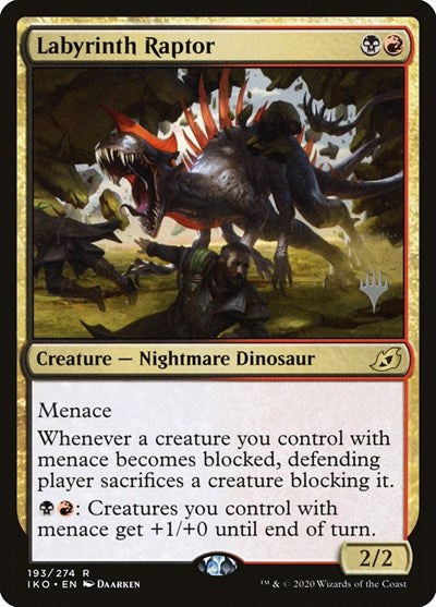 Labyrinth Raptor (Promo Pack: Ikoria) Near Mint