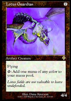 Lotus Guardian (Invasion) Damaged / Poor