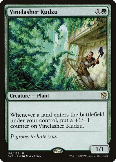 Vinelasher Kudzu (Ravnica Allegiance: Guild Kits) Medium Play