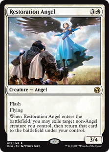 Restoration Angel (Iconic Masters) Light Play Foil