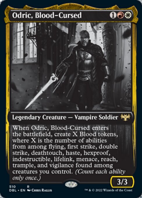 Odric, Blood-Cursed (Innistrad: Double Feature) Near Mint Foil