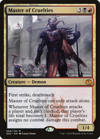 Master of Cruelties (Ravnica Allegiance: Guild Kits) Medium Play