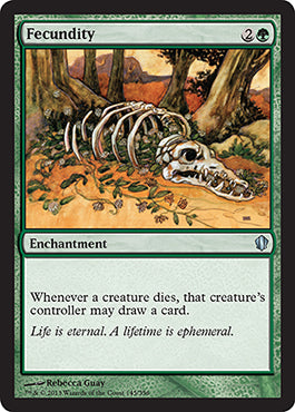 Fecundity (Commander 2013 Edition) Medium Play