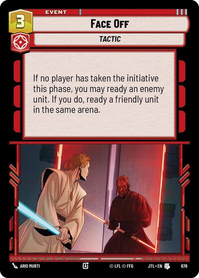 Face Off (Foil) (Jump to Lightspeed) Near Mint Foil