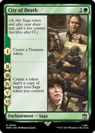 City of Death (Universes Beyond: Doctor Who) Medium Play Foil
