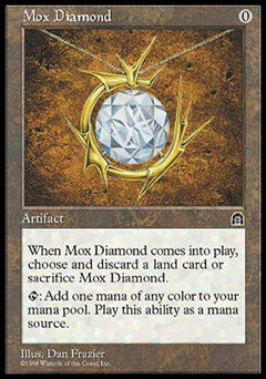 Mox Diamond (Stronghold) Medium Play Portuguese