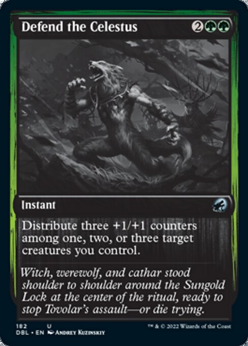Defend the Celestus (Innistrad: Double Feature) Near Mint