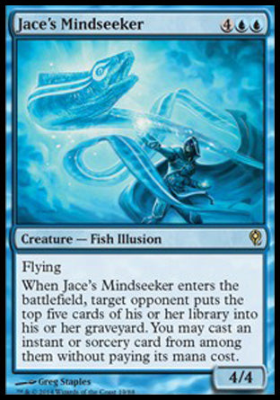 Jace's Mindseeker (Duel Decks: Jace vs Vraska) Medium Play