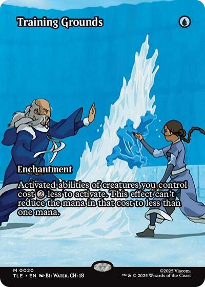 Training Grounds (Borderless) (Avatar: The Last Airbender: Eternal-Legal) Near Mint