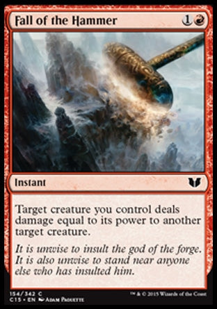 Fall of the Hammer (Commander 2015) Medium Play