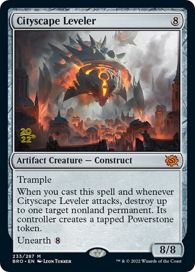 Cityscape Leveler (Promos: Prerelease Cards) Near Mint Foil