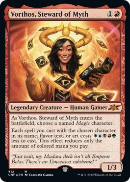 Vorthos, Steward of Myth (Galaxy Foil) (Unfinity) Near Mint Foil