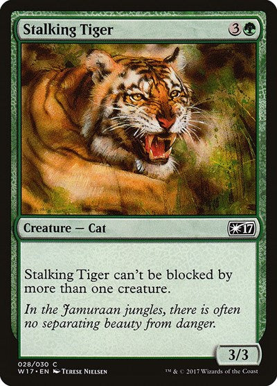 Stalking Tiger (Welcome Deck 2017) Medium Play