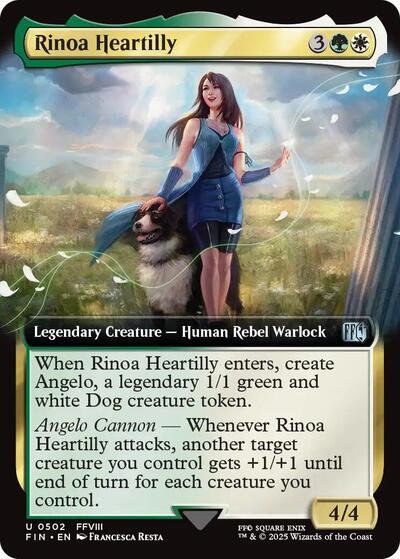 Rinoa Heartilly (Extended Art) (Universes Beyond: FINAL FANTASY) Near Mint Foil