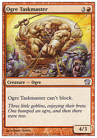 Ogre Taskmaster (9th Edition) Light Play