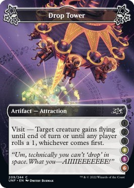 Drop Tower (4-5-6) (Unfinity) Near Mint Foil