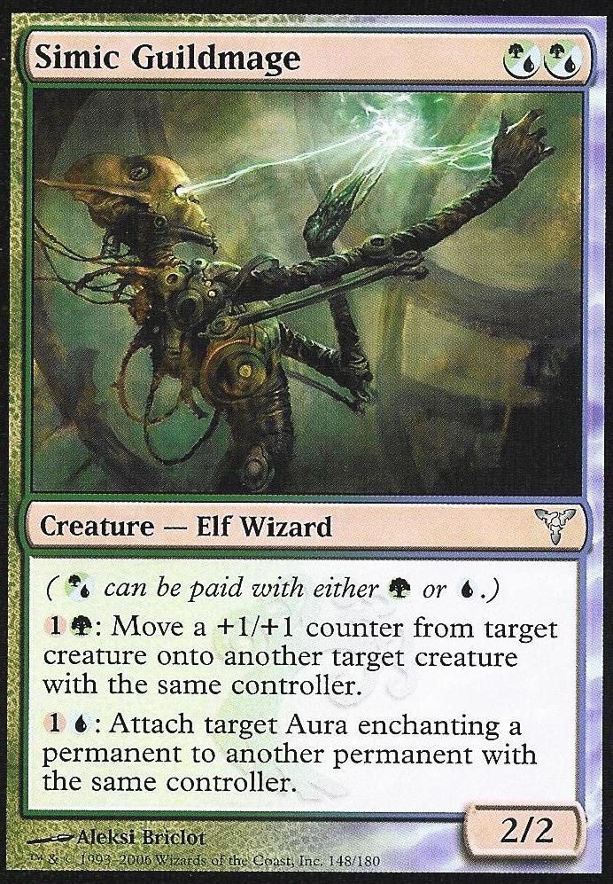 Simic Guildmage (Dissension) Near Mint Foil