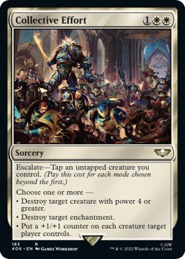 Collective Effort (Universes Beyond: Warhammer 40K) Medium Play