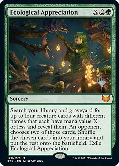 Ecological Appreciation (Promo Pack: Strixhaven) Light Play