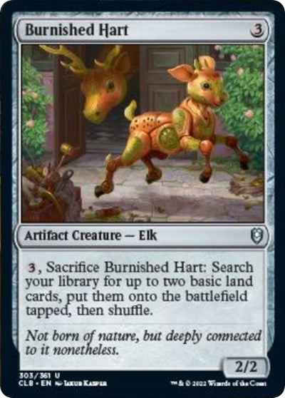 Burnished Hart (Commander Legends: Battle for Baldur's Gate) Medium Play Foil