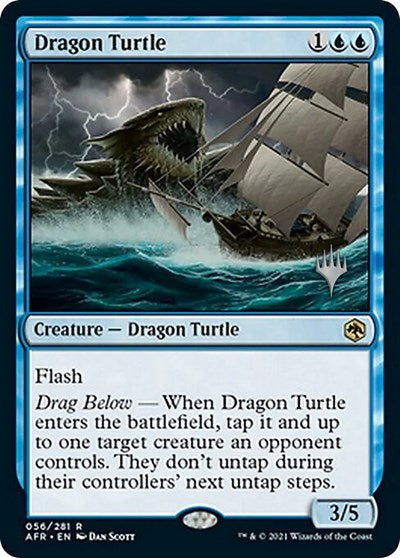 Dragon Turtle (Promo Pack: Adventures in the Forgotten Realms) Near Mint Foil