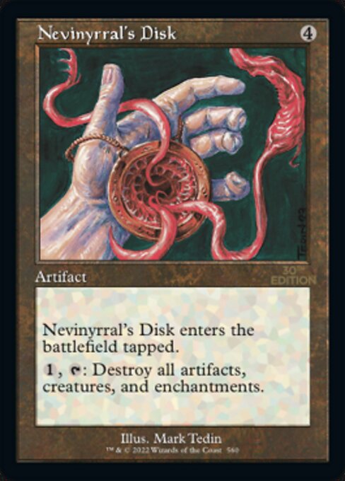 Nevinyrral's Disk (Retro Frame) (30th Anniversary Edition) Near Mint