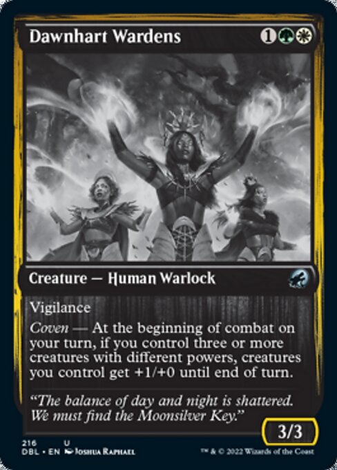 Dawnhart Wardens (Innistrad: Double Feature) Light Play