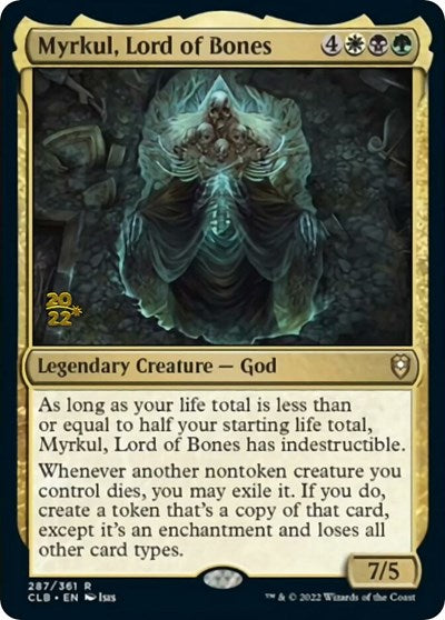 Myrkul, Lord of Bones (Promos: Prerelease Cards) Near Mint Foil