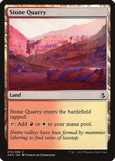 Stone Quarry (Amonkhet) Near Mint