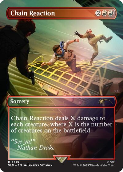 Chain Reaction (Rainbow Foil) (Secret Lair) Near Mint Foil