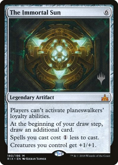 The Immortal Sun (Promo Pack: Core Set 2020) Light Play