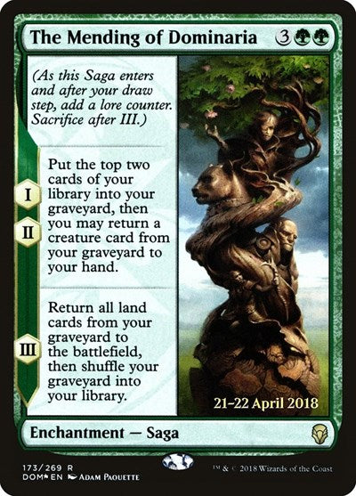 The Mending of Dominaria (Promos: Prerelease Cards) Medium Play Foil