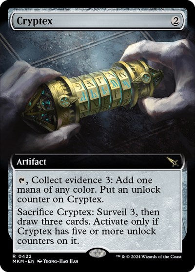 Cryptex (Extended Art) (Murders at Karlov Manor) Near Mint Foil