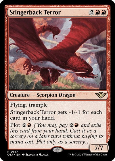 Stingerback Terror (Promo Pack: Outlaws of Thunder Junction) Near Mint