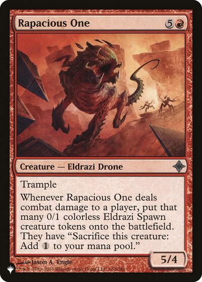 Rapacious One (The List) Light Play