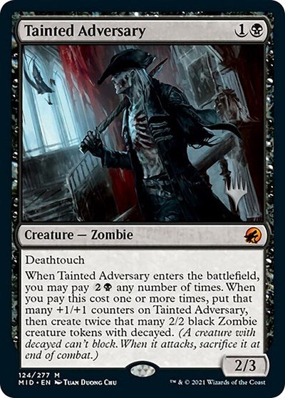 Tainted Adversary (Promo Pack: Innistrad: Midnight Hunt) Near Mint