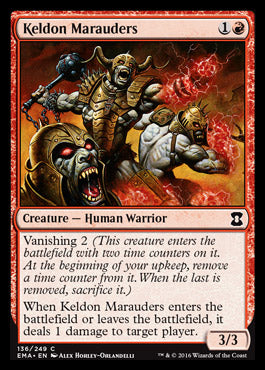 Keldon Marauders (Eternal Masters) Near Mint Foil