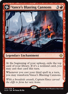 Vance's Blasting Cannons (Spitfire Bastion) (Ixalan) Heavy Play