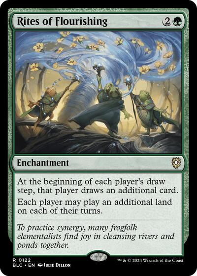 Rites of Flourishing (Commander: Bloomburrow) Near Mint
