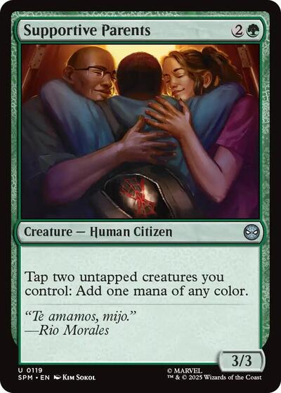 Supportive Parents (Marvel's Spider-Man) Light Play Foil