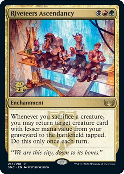 Riveteers Ascendancy (Promos: Prerelease Cards) Light Play Foil
