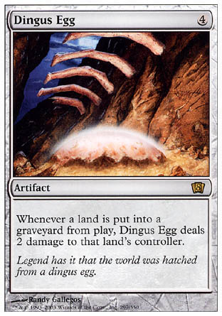 Dingus Egg (8th Edition) Near Mint Foil