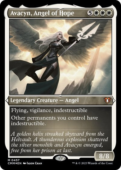 Avacyn, Angel of Hope (Foil Etched) (Commander Masters) Near Mint Foil