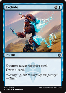 Exclude (Masters 25) Light Play Foil